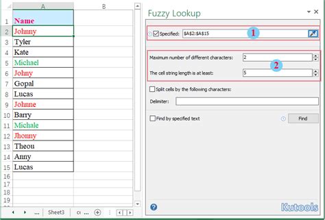 Fuzzy Lookup Best Practices