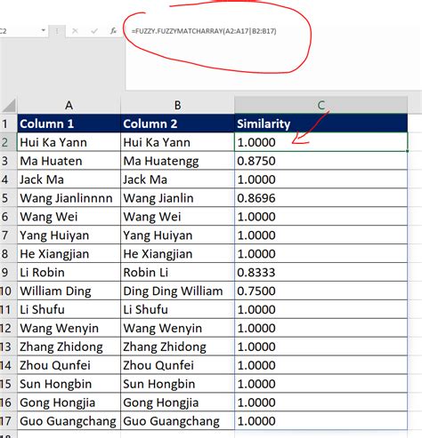 Fuzzy Lookup Excel Common Mistakes