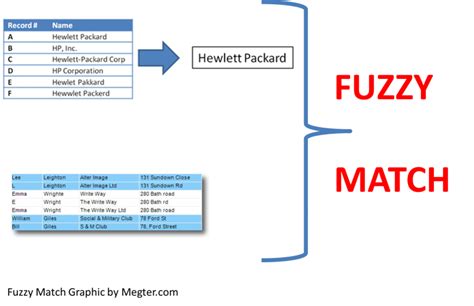 Fuzzy Match Example 9