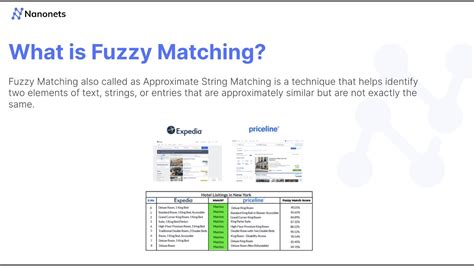 Fuzzy Matching FILTER Examples