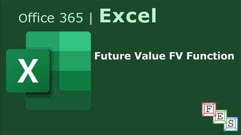 Excel FV function