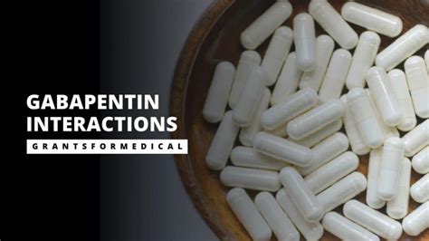 Gabapentin interactions