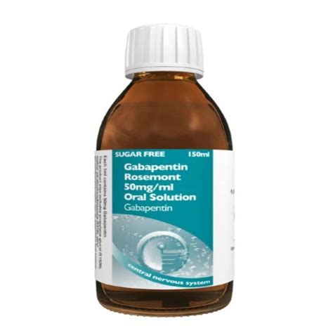 Gabapentin Oral Solution