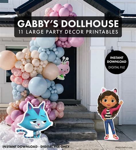 Gabby Dollhouse Birthday Party Ideas