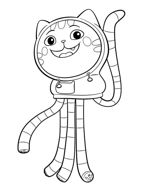 Gabby's Dollhouse Coloring Page 4