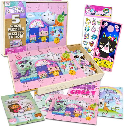 Gabby's Dollhouse Puzzles for Kids