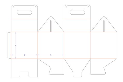 Gable Box Template Idea 2