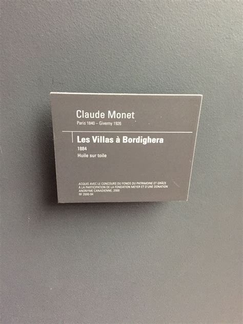 Gallery Exhibit Label Template Example