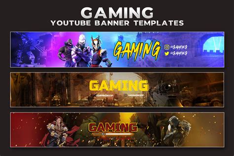 Gaming Banner Templates