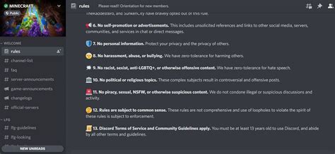 Gaming Discord server template