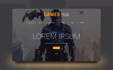 Gaming Hub Template