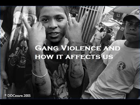 Gang violence consequences