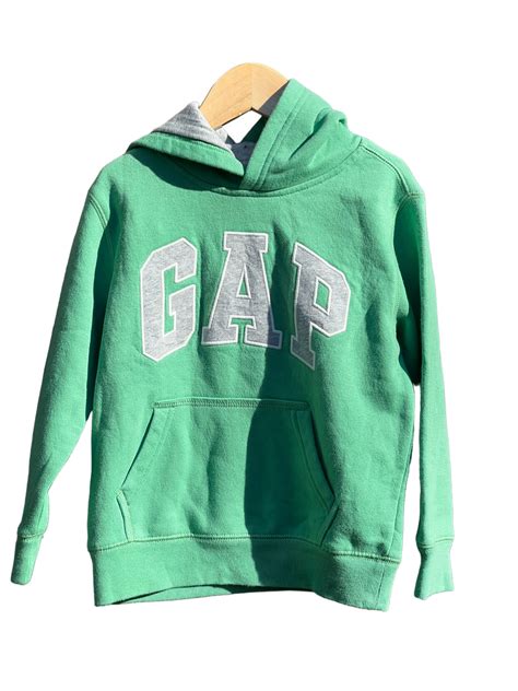 Gap Boys Logo Hoodie Athletic Look