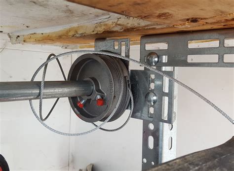 Garage door cable repair