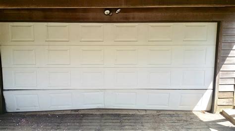 Garage door panel replacement