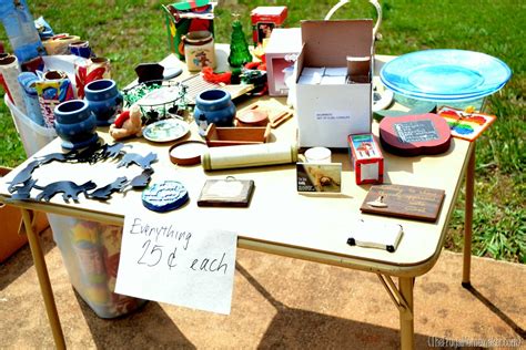 Garage sale table