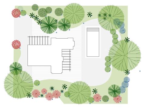 Garden design template 2