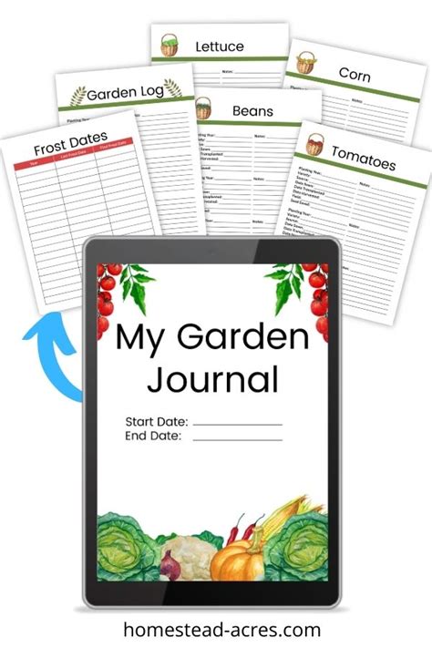 Garden Journal Template Word