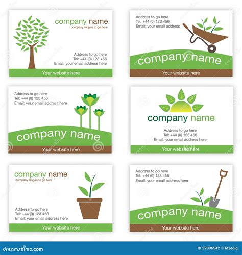 Gardening Business Cards