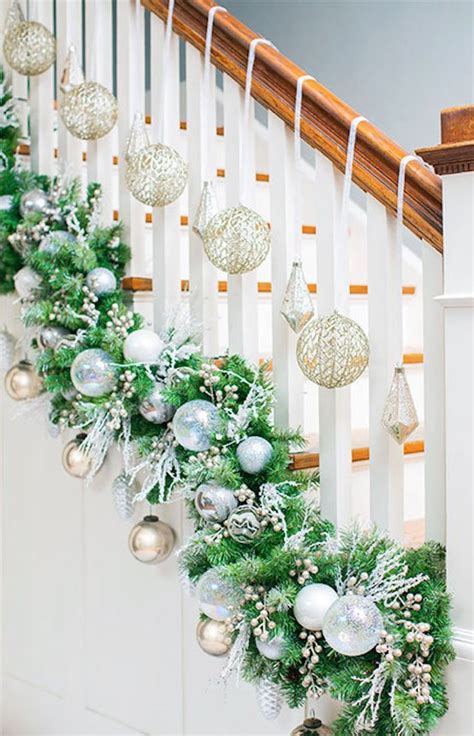 Garland and Swag Ideas for White Christmas Tree