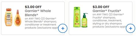 Garnier Website Coupons