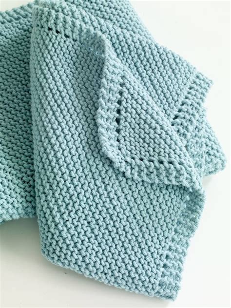 Garter Stitch Baby Blanket