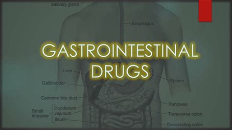 Gastrointestinal medications