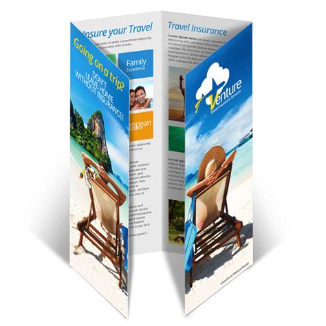 Gate Fold Brochure Template Ideas