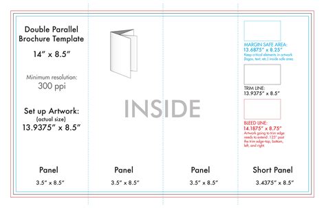 Gate Fold Brochure Template InDesign