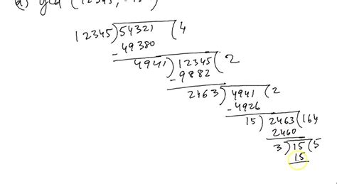 GCD simplification method