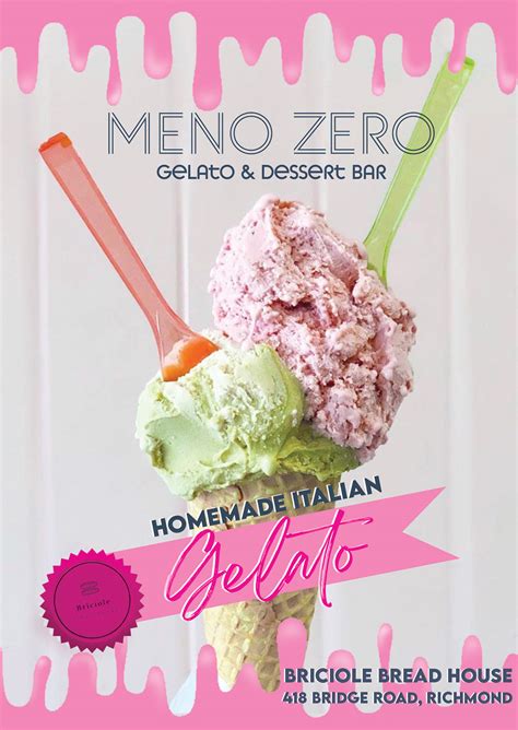 Gelato flyer template