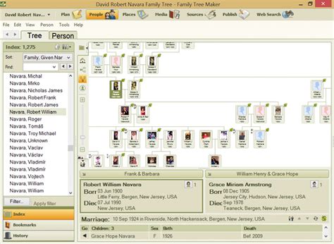 Genealogy Software for Family Trees