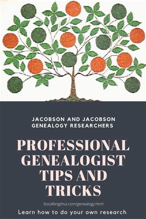 Genealogy Tips