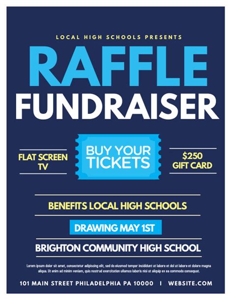 General Raffle Flyer