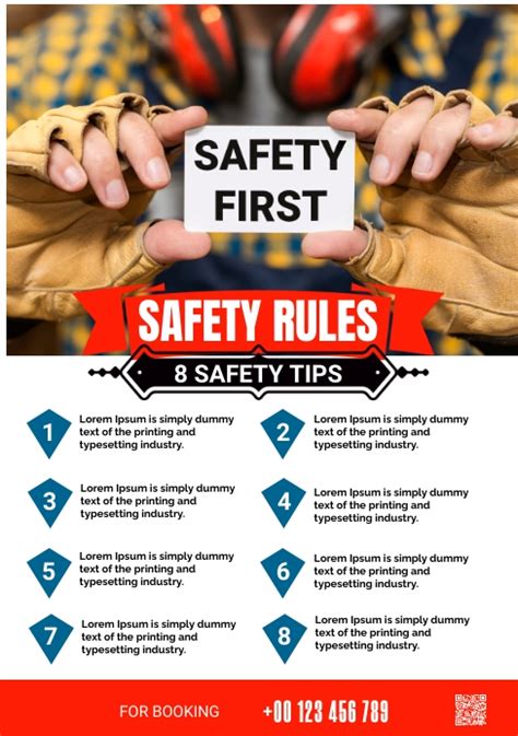 General Safety Flyer Template