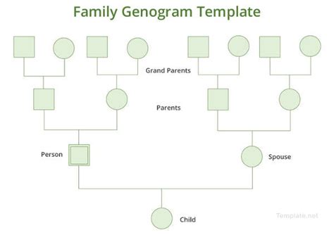 Genogram Template PDF