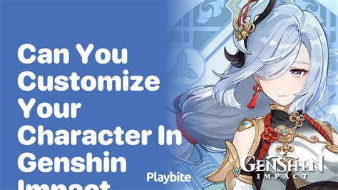 Genshin Impact Character Background Template Customization