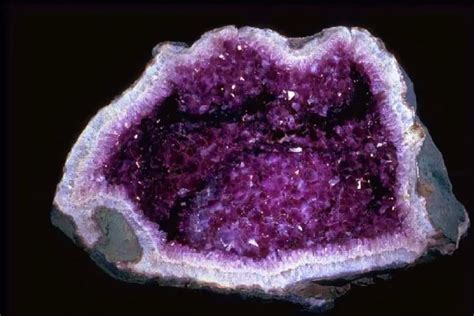 Geode formation process