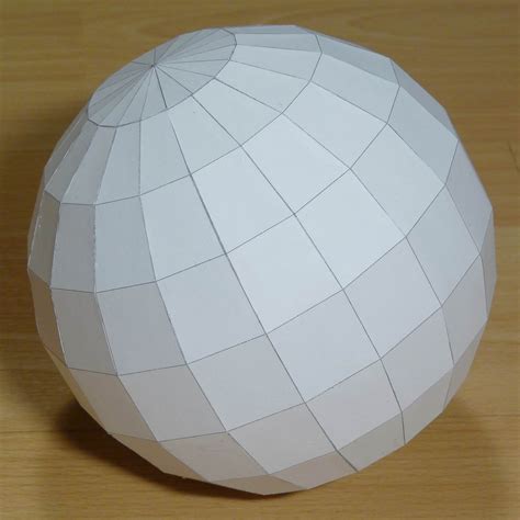 Geodesic 3D Sphere Template