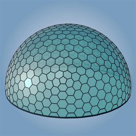 Geodesic Dome 3D Sphere Template