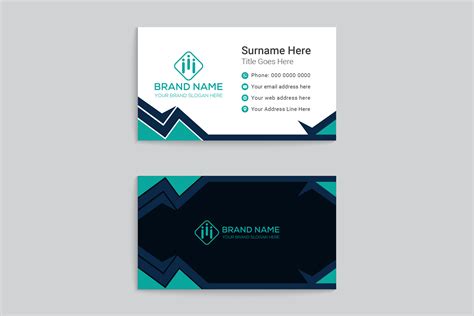 Geometric Business Cards