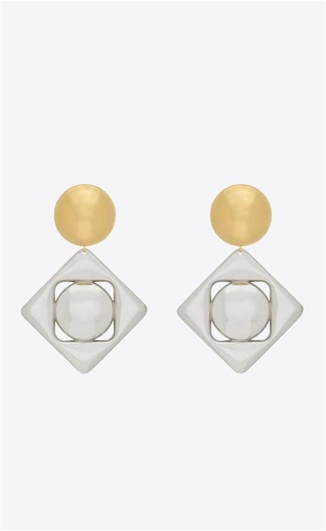 Geometric Earrings Template