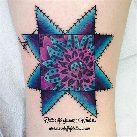 Geometric Mastectomy Scar Tattoo Designs