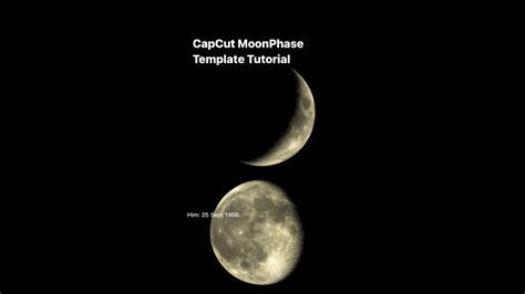 Geometric Moon Phase Template