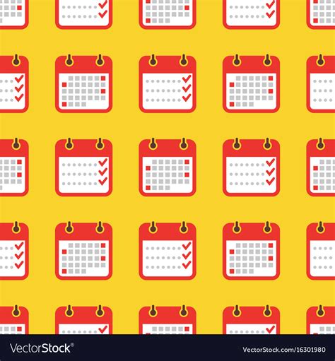 Geometric Pattern Calendar Design