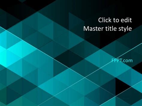 Geometric PowerPoint Template