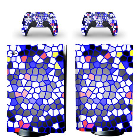 Geometric PS5 Skin Template