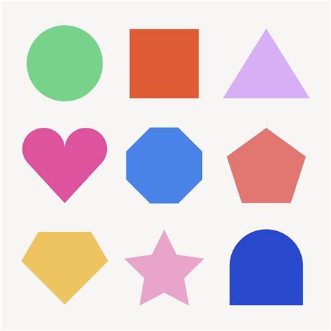 Geometric Shape Stickers