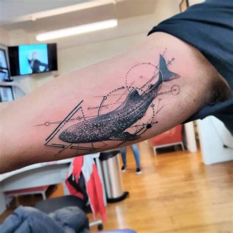 Geometric Shark Tattoos Meaning