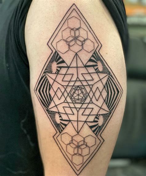 Geometric tattoos are intricate and meaningful